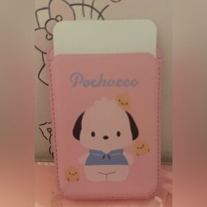 New Pochacco Magnetic card holder for phone